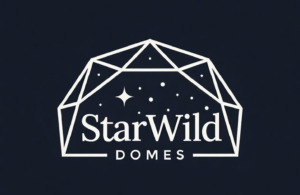 StarWild Domes geodesic glamping dome logo